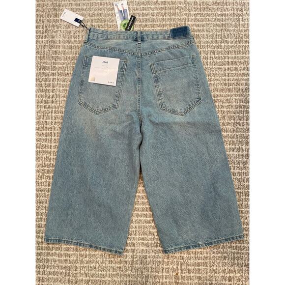 Women’s Baggy Wide Legged Cropped jeans by Song Sz 7 - Picture 3 of 5